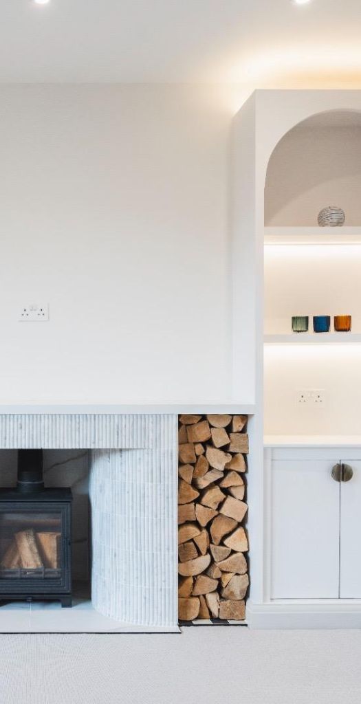 Living room renovation by Design Development Associates