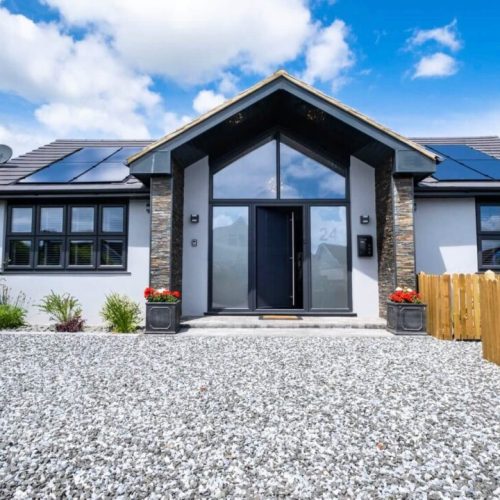 Modern new build home designed by architectural designers serving Poole and Bournemouth